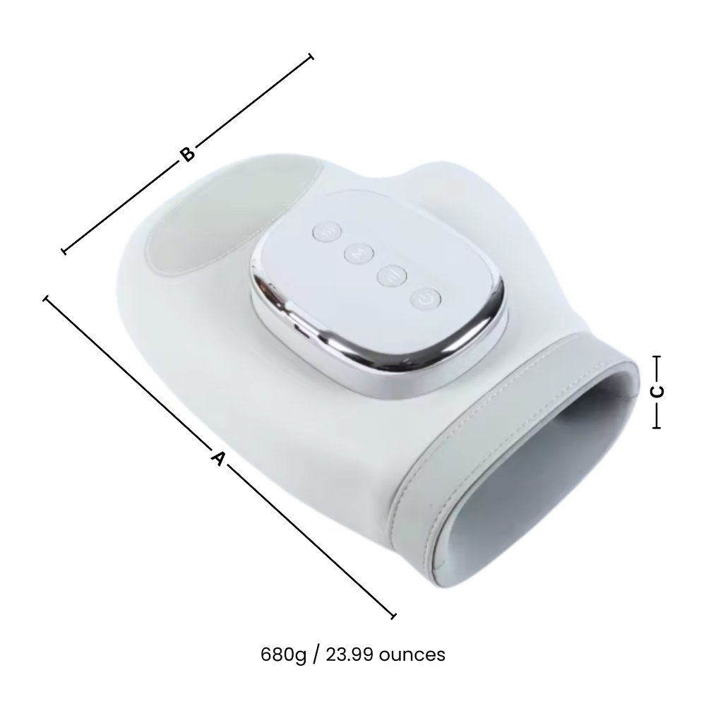 Gant de massage par compression thermique