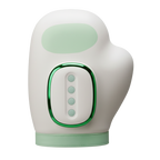 Gant de massage par compression thermique