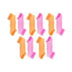 Kit de rouleaux pour boucler les cheveux sans chaleur