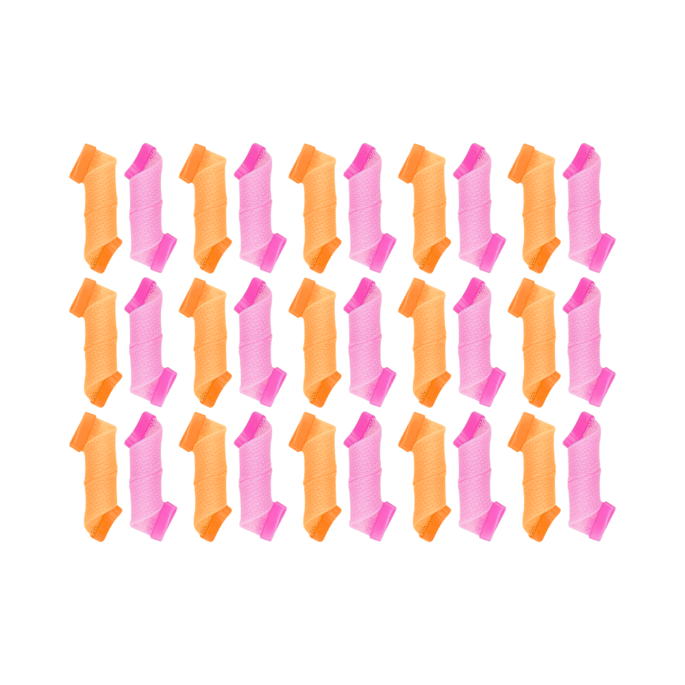 Kit de rouleaux pour boucler les cheveux sans chaleur