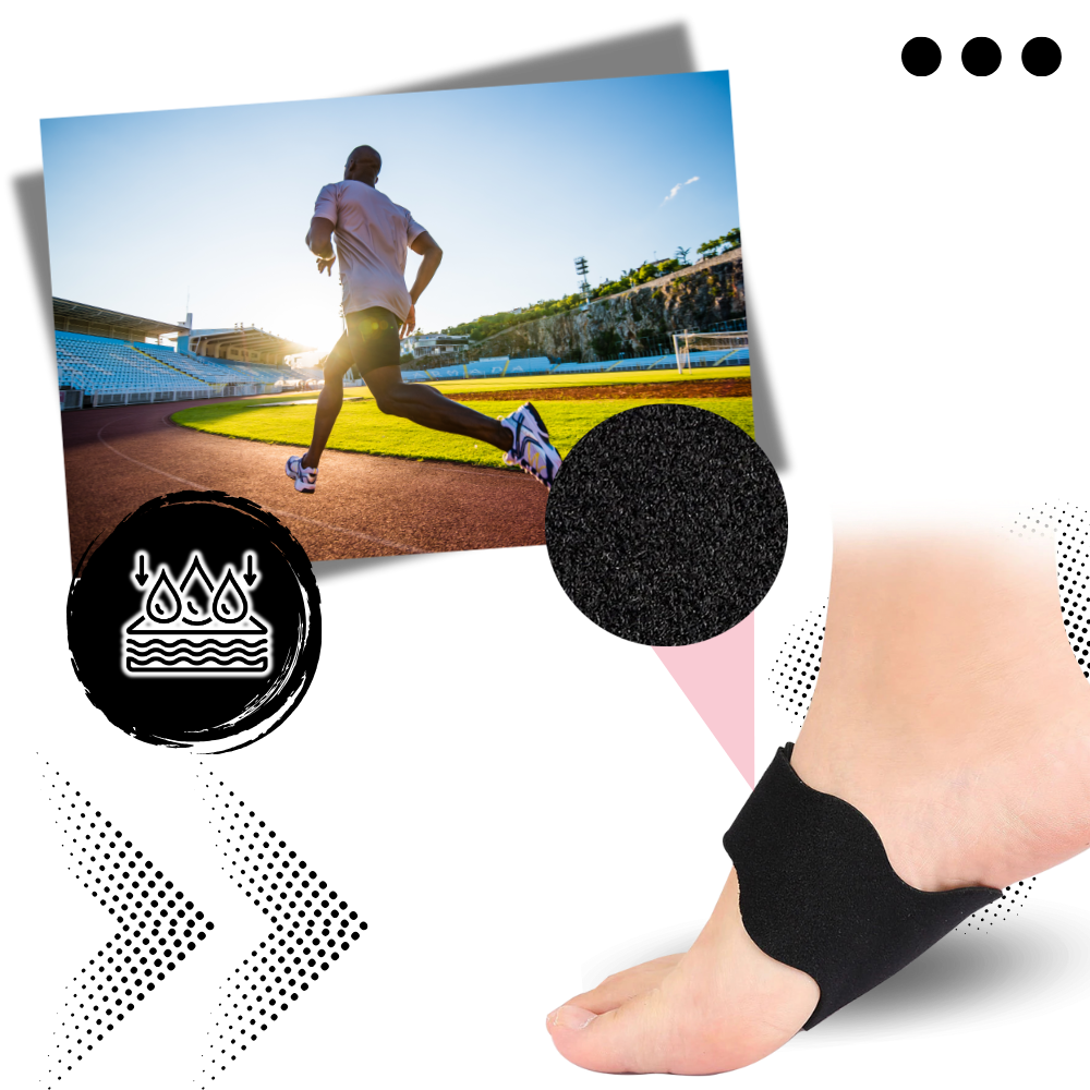 Support de voûte plantaire pour l'alignement des pieds