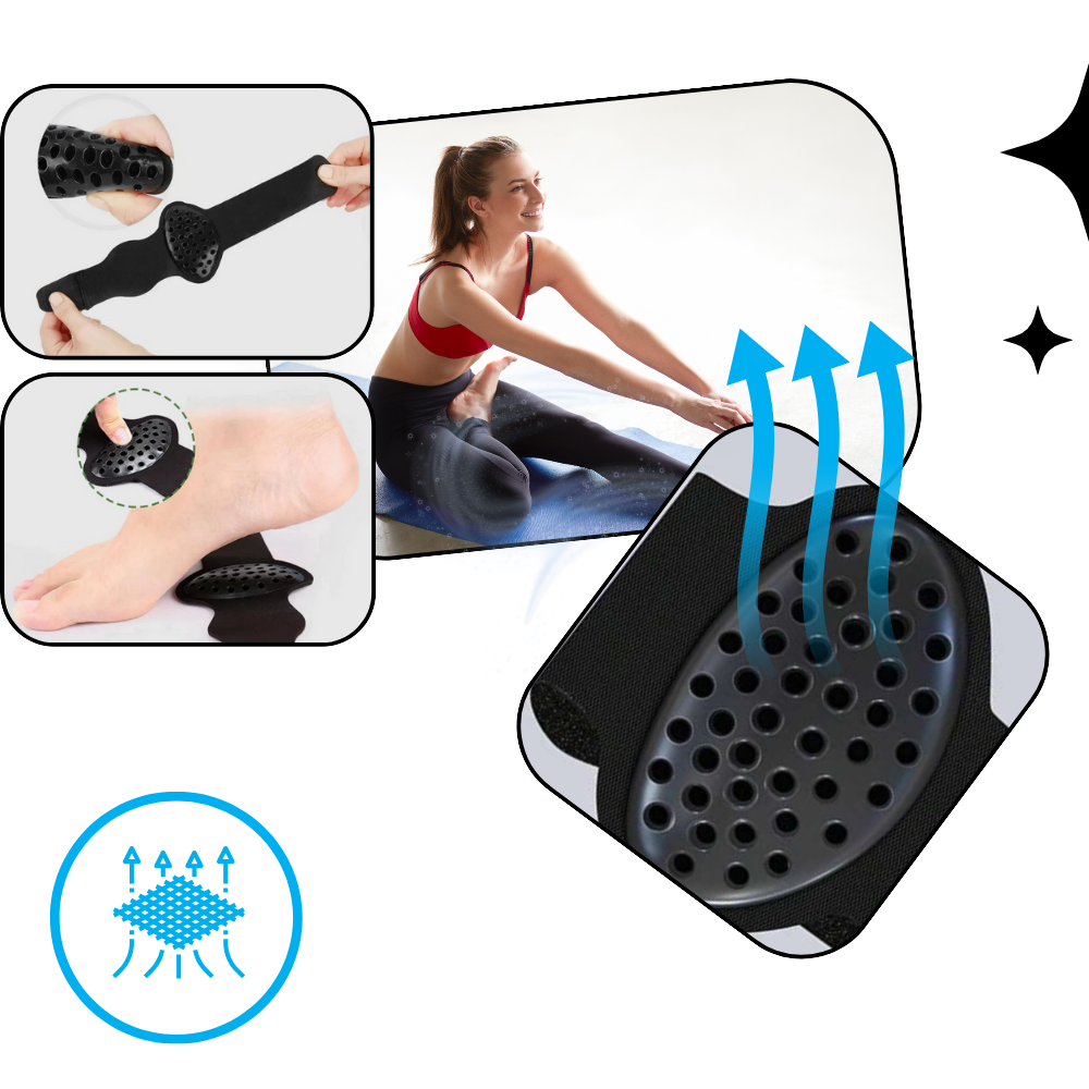 Support de voûte plantaire pour l'alignement des pieds