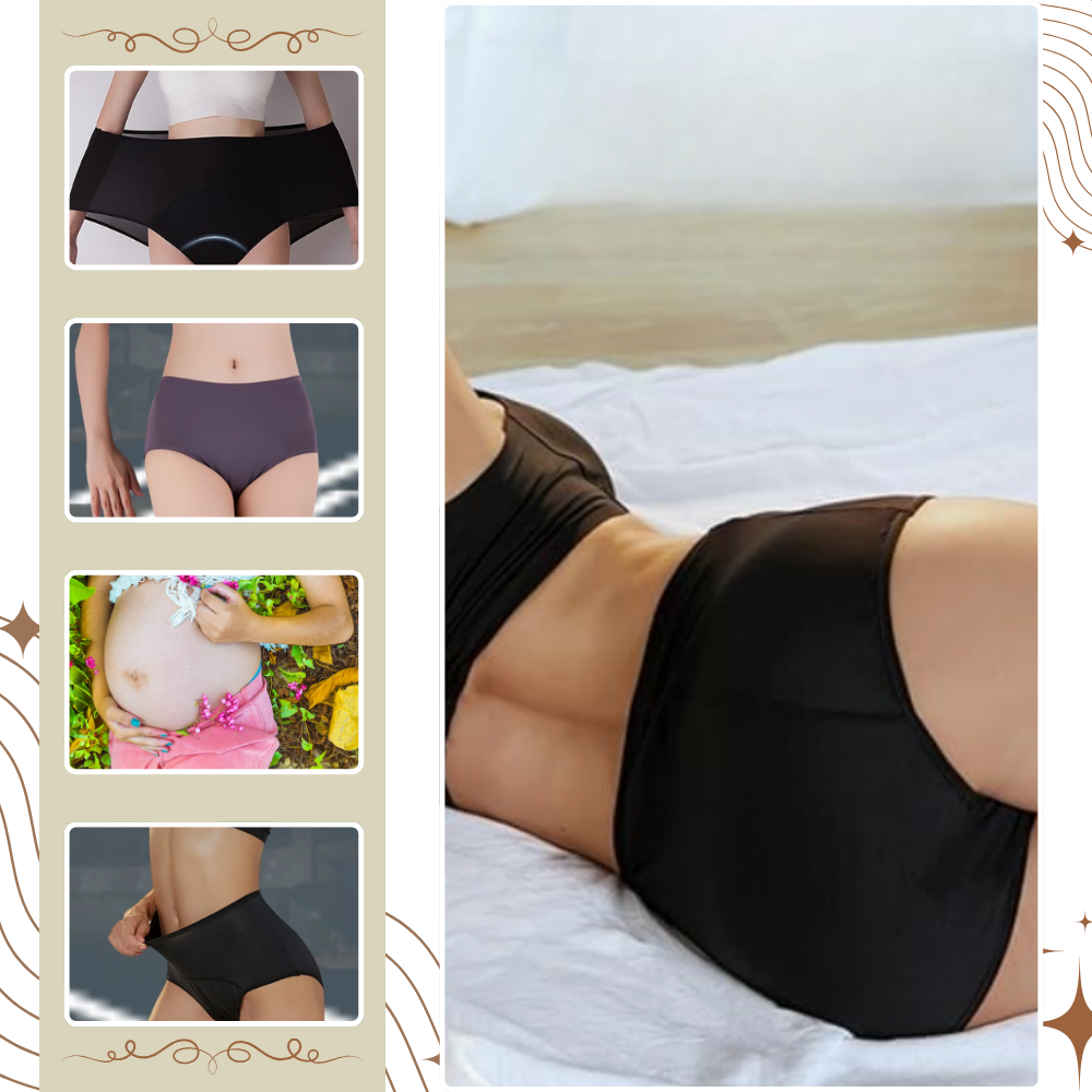 Culotte haute taille pour incontinence urinaire