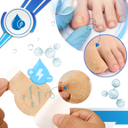 Patch hydratant pour ongles à base d'hydrogel