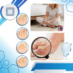 Patch hydratant pour ongles à base d'hydrogel