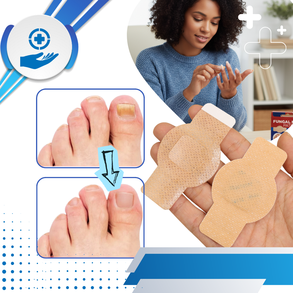 Patch hydratant pour ongles à base d'hydrogel