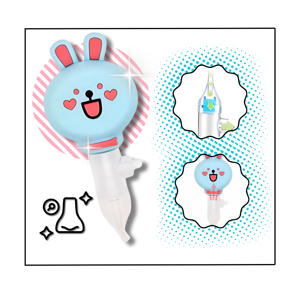 Aspiration nasale hygiénique en silicone