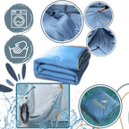 Housse de couette en soie glacée douce