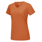 T-shirt rafraîchissant col en V pour femme