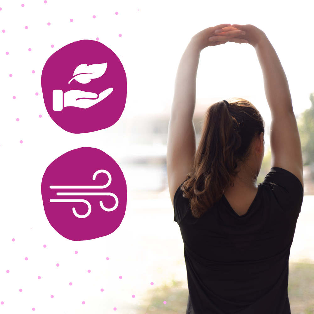 T-shirt rafraîchissant col en V pour femme