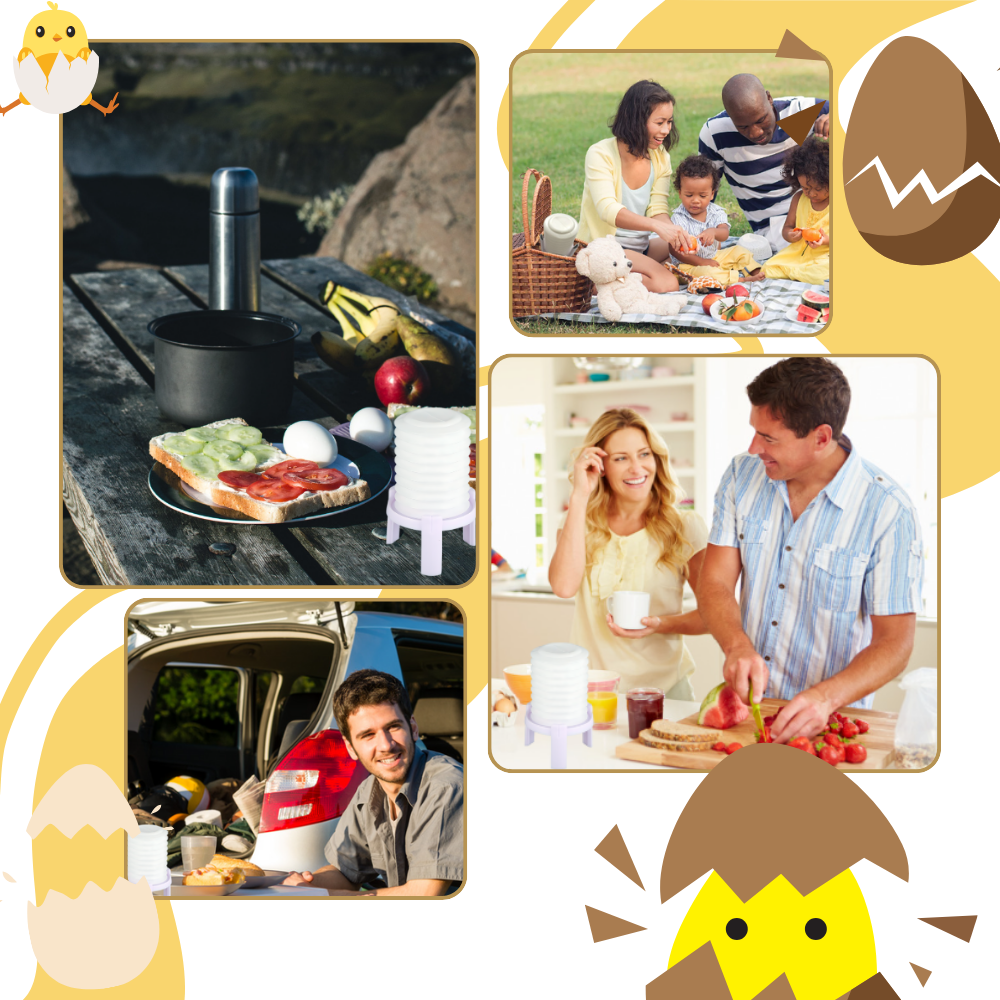 Peleur instantané de coquilles d'oeufs