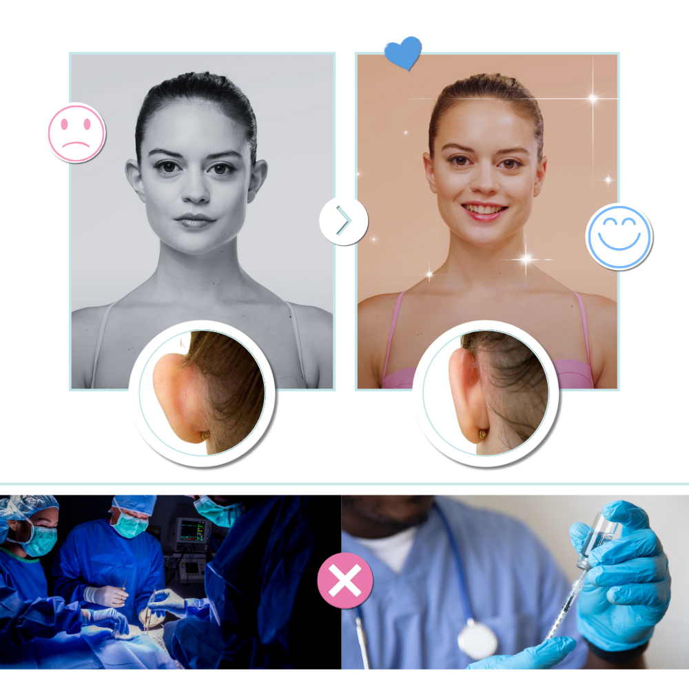 Patchs Invisibles Correcteur d'Oreilles