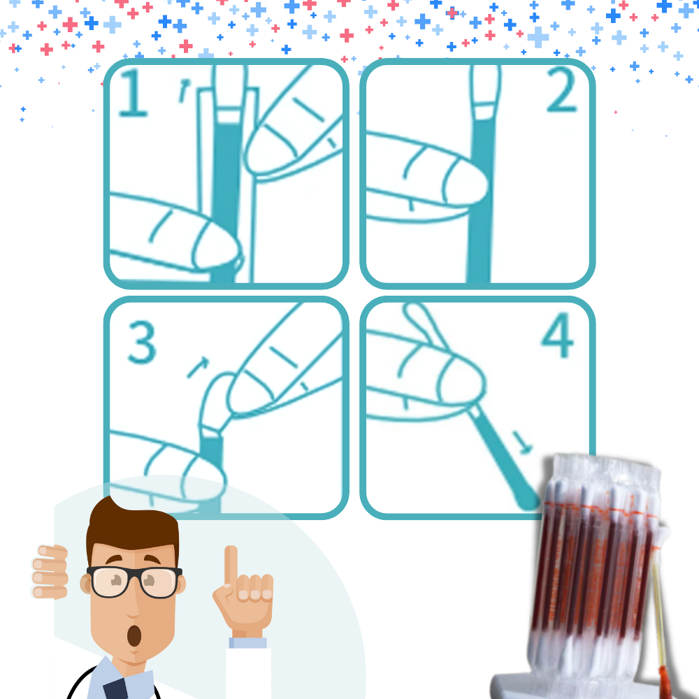 Cotons-tiges à l'iode et à l'alcool