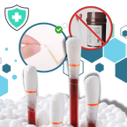 Cotons-tiges à l'iode et à l'alcool