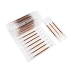 Cotons-tiges à l'iode et à l'alcool