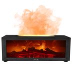 Diffuseur d'huiles essentielles avec simulation de cheminée LED