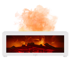 Diffuseur d'huiles essentielles avec simulation de cheminée LED