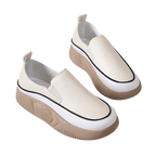 Mocassins souples à plateforme légère