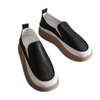Mocassins souples à plateforme légère