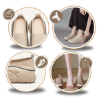 Mocassins souples à plateforme légère