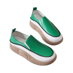 Mocassins souples à plateforme légère