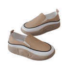 Mocassins souples à plateforme légère