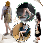 Mocassins souples à plateforme légère