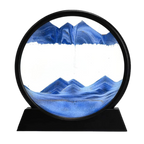 Image d'art de sable en mouvement dynamique