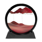 Image d'art de sable en mouvement dynamique