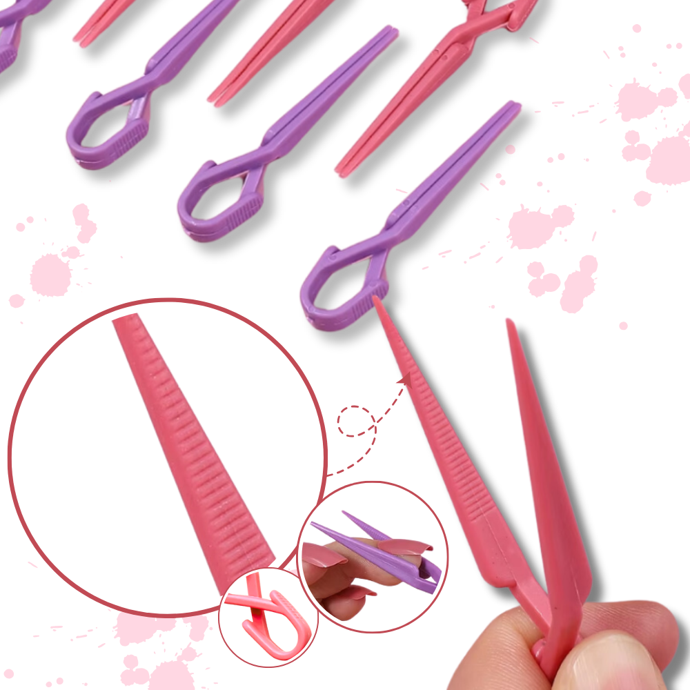 Protecteur de doigt pour pose de vernis à ongles sans débordement