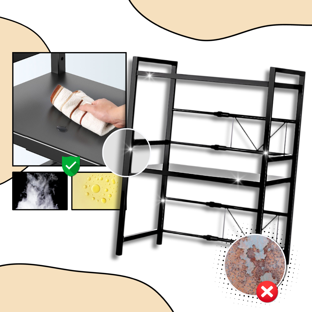 Étagère surélevée pour micro-ondes