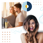 Huile capillaire aux phéromones stimulant l'humeur