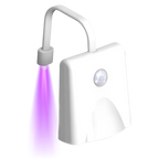 Lampe de toilette à détection de mouvement