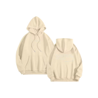 Sweat à capuche oversize pour femmes avec message motivant