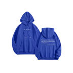 Sweat à capuche oversize pour femmes avec message motivant