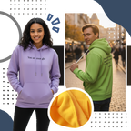 Sweat à capuche oversize pour femmes avec message motivant