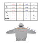 Sweat à capuche oversize pour femmes avec message motivant