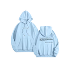 Sweat à capuche oversize pour femmes avec message motivant