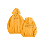 Sweat à capuche oversize pour femmes avec message motivant