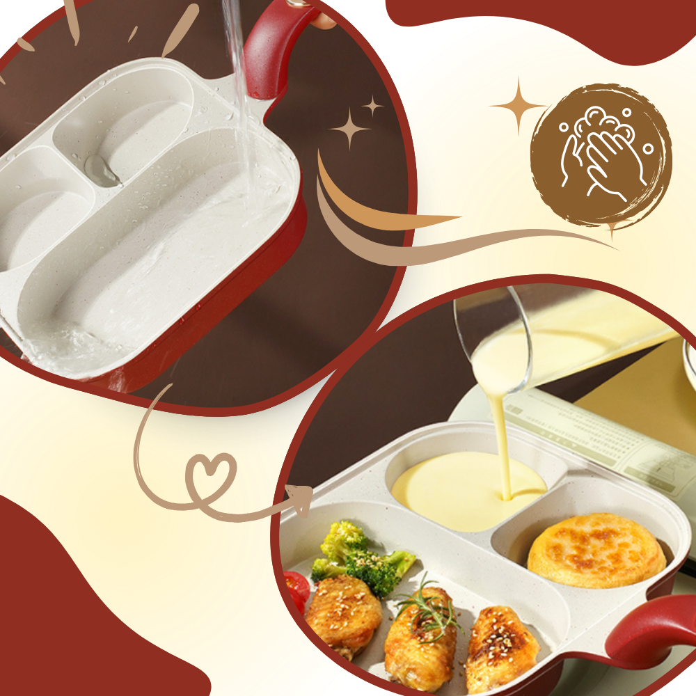 Poêle à compartiments