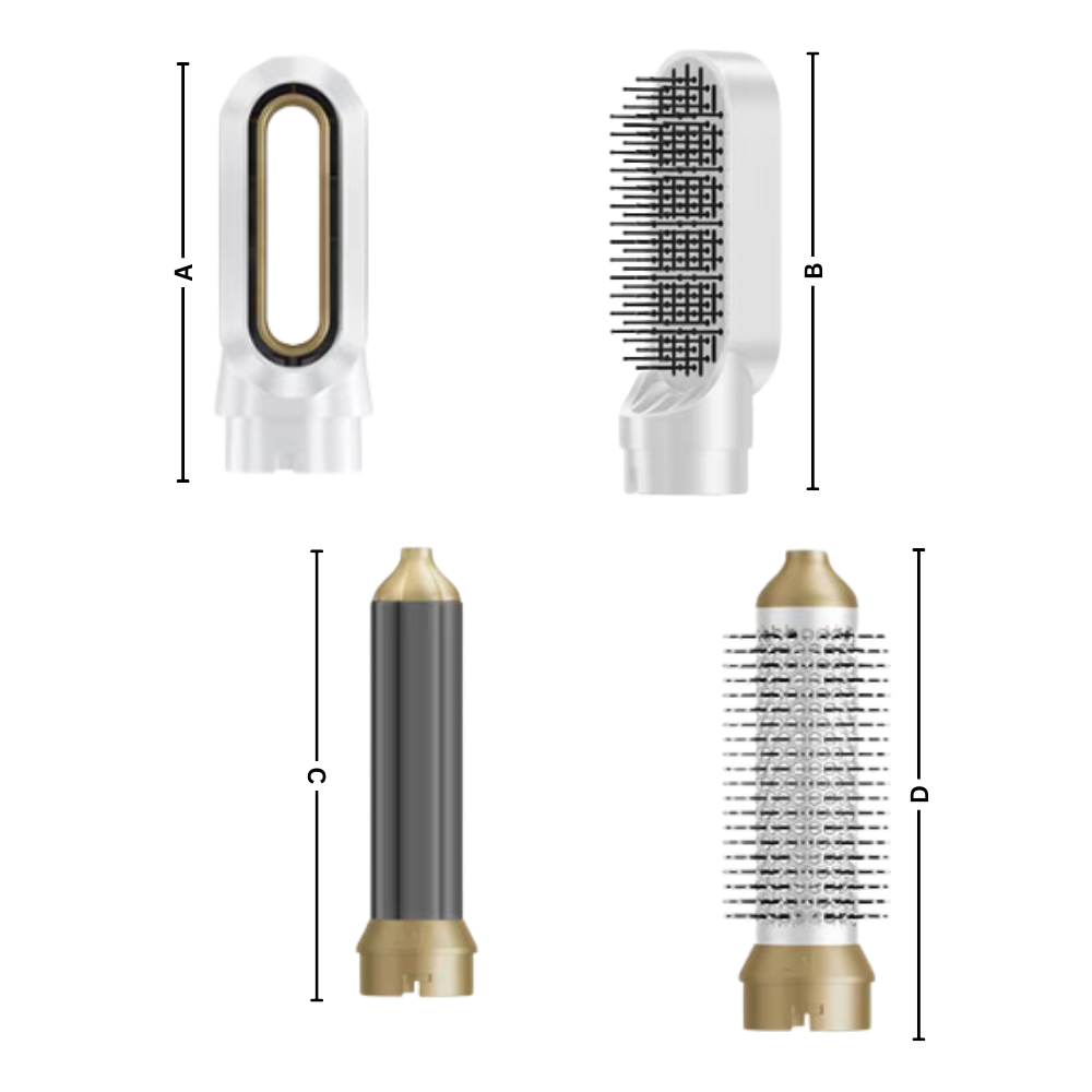 Brosse sèche-cheveux multifonction