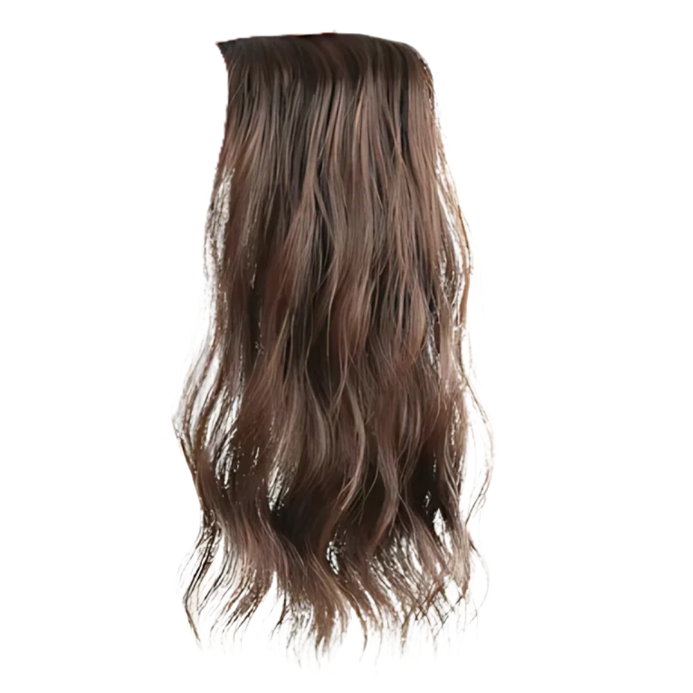 Extension de cheveux naturelle à clips