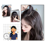 Extension de cheveux naturelle à clips