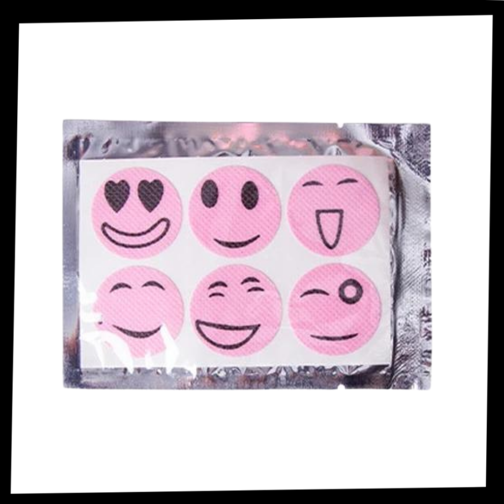 Autocollants anti-moustiques à base d'ingrédients naturels