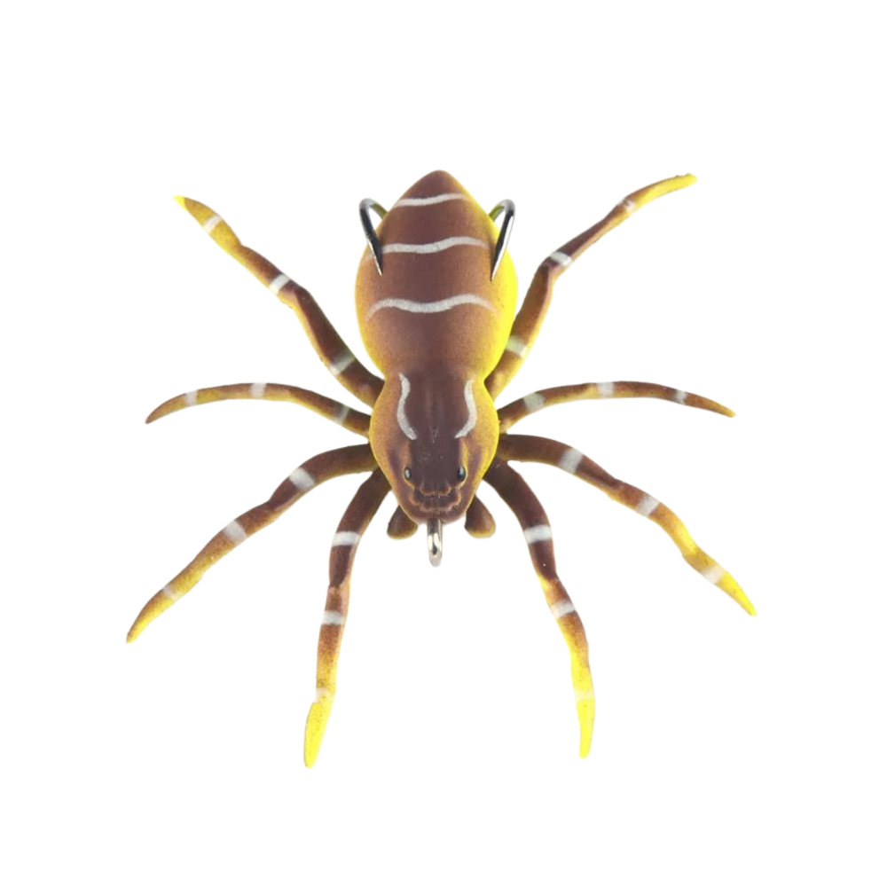 Appât de pêche en forme d'araignée à mouvements naturels
