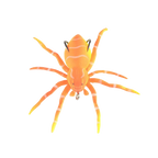 Appât de pêche en forme d'araignée à mouvements naturels