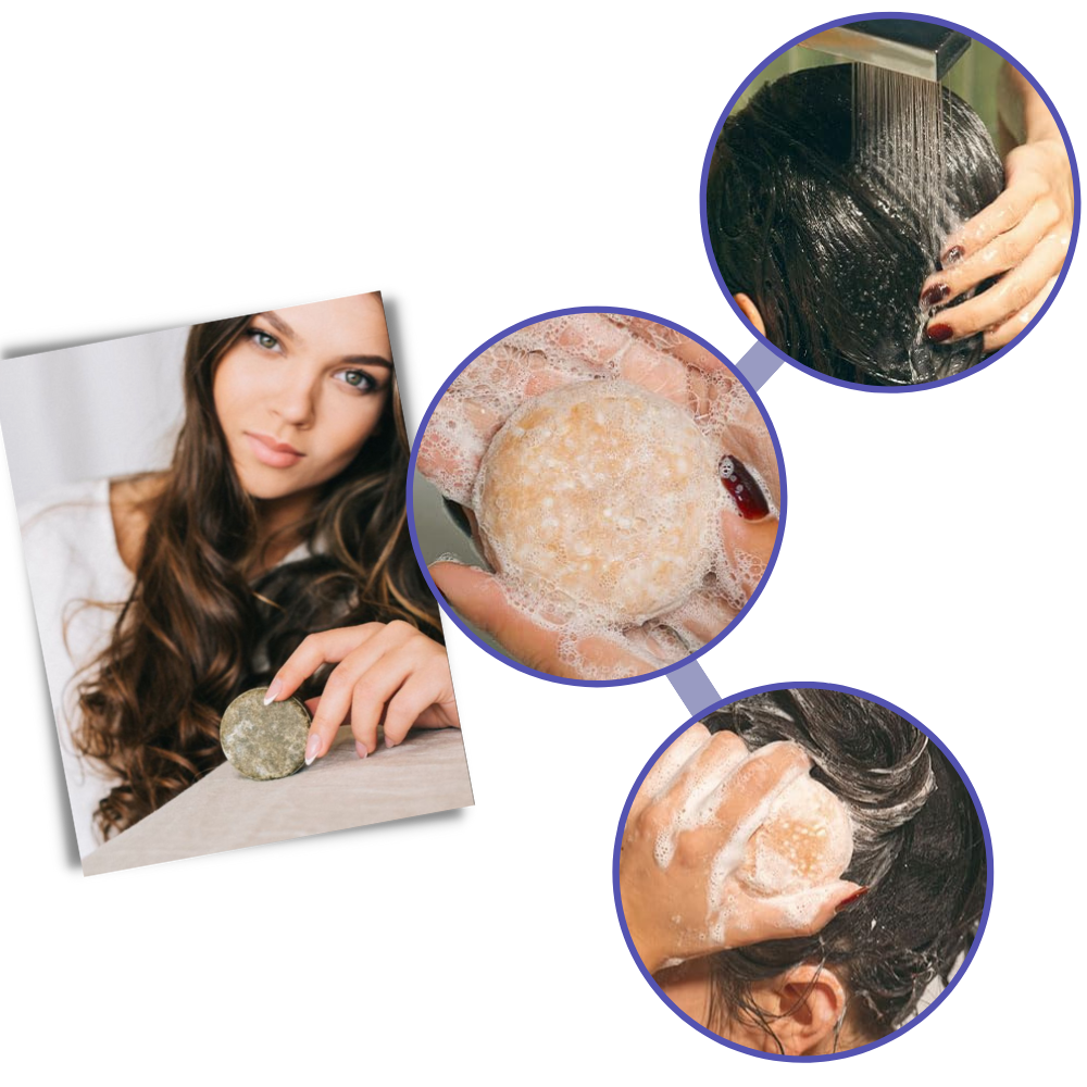 Barres de shampoing et d'après-shampoing naturels