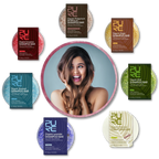 Barres de shampoing et d'après-shampoing naturels