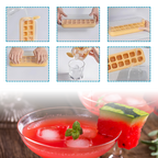 Bac à glaçons antiadhésif en silicone