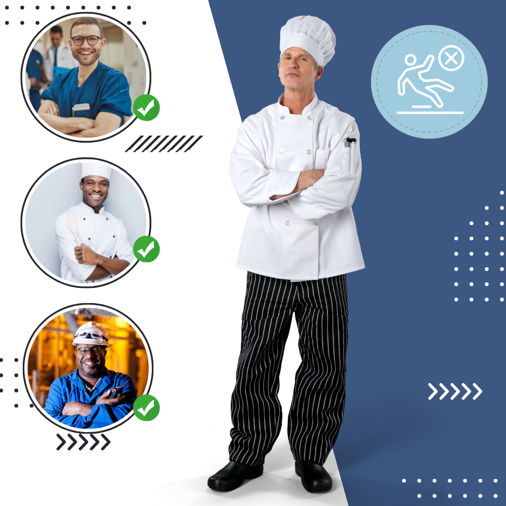 Sabots de travail orthopédiques